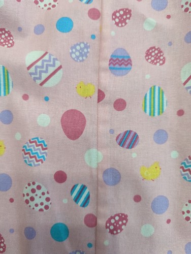 PRETTY Pillowcase Dress NIGHTGOWN/COVER-UP w/Pink EASTER print fabric x 5-7 NEW - Picture 8 of 11