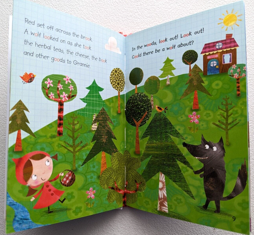2 x Books Little Red Riding Hood and Goldilocks and the Three Bears - Picture 5 of 10