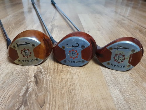 Ben Hogan Speed Slot Persimmon 1,3,4 Wood Set - Picture 2 of 12