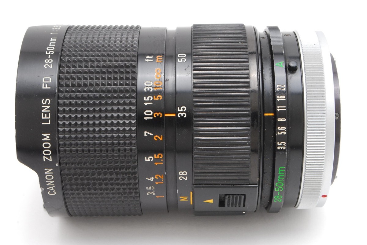 キヤノン　ズームレンズ　Canon FD 28-50mm F3.5 S.S.C Canon Zoom Lens Canon FD 28 50mm F3.5 S.S.C | eBay