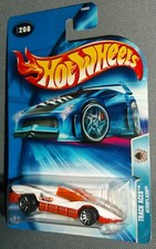 Hot Wheels 2004 #208 Track Aces Aeroflash #2 Racing White Orange 10SPs B3808