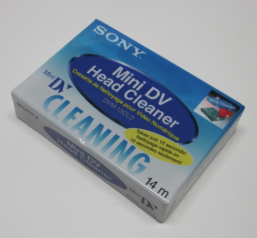 1 Sony USA XL H1 Mini DV head cleaner tape cassette Canon HV40 HV30 HV20 HV10 - Picture 2 of 3