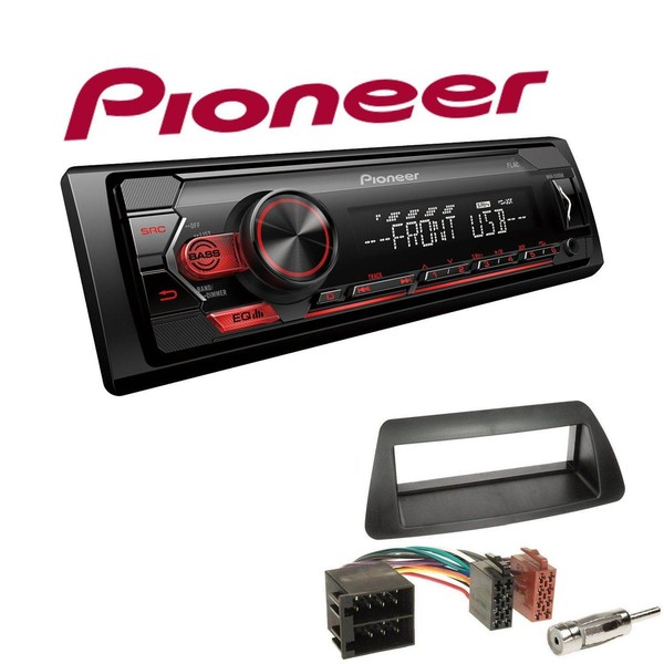 Pioneer 1-DIN Autoradio USB AUX Android Einbauset FüR Fiat Marea + Weekend-image