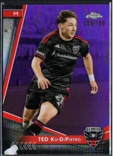 2024 Topps Chrome MLS Purple Refractor SP /199 #21 Ted Ku-DiPietro