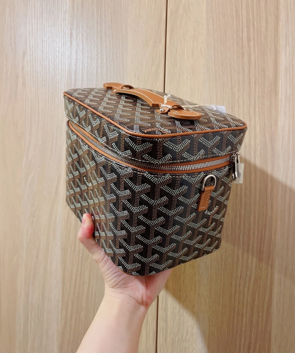 Goyard Muse Vanity Case Brown