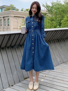 قطن المدين عجز vestito jeans - expatdadsg.com