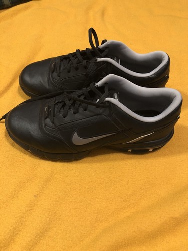 EUC!!! Nike Air Tac Power Channel 8 1/2W Herren Leder Golfschuh Schwarz 379215-001 - Bild 3 von 5
