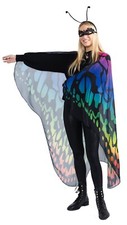 Dress Up America Butterfly Costume for Women - Adult Colorful Butterfly Costume