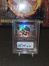 2022 Panini Playbook AUTO NATRONE MEANS /99 CHARGERS HASH MARKS HM-NM