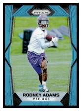 2017 Panini Prizm #228 Rodney Adams Prizm Light Blue #/199