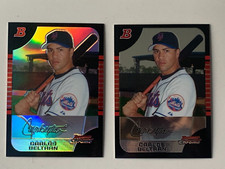 CARLOS BELTRAN #84  - 2005 BOWMAN CHROME - REFRACTOR & BASE
