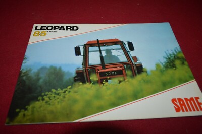 Same 85 Export Leopard Tractor Dealer's Brochure TBPA 