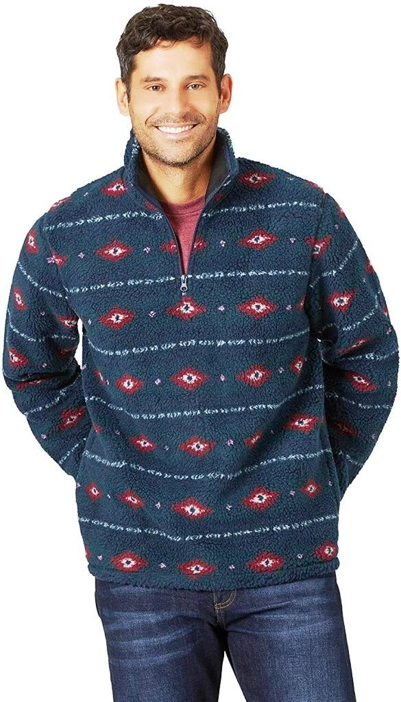 Wrangler aztec pullover hot sale
