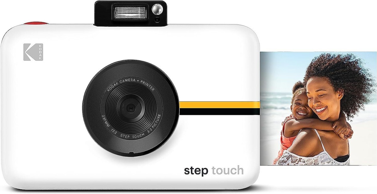 Kodak Step Touch 13MP Digital Camera & Instant Printer - White | eBay