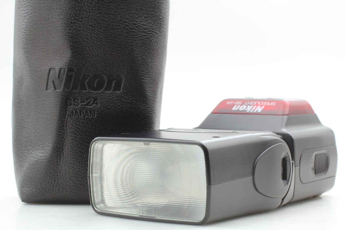 MINT w/ Case] Nikon Speedlight SB-24 Shoe Mount TTL Flash