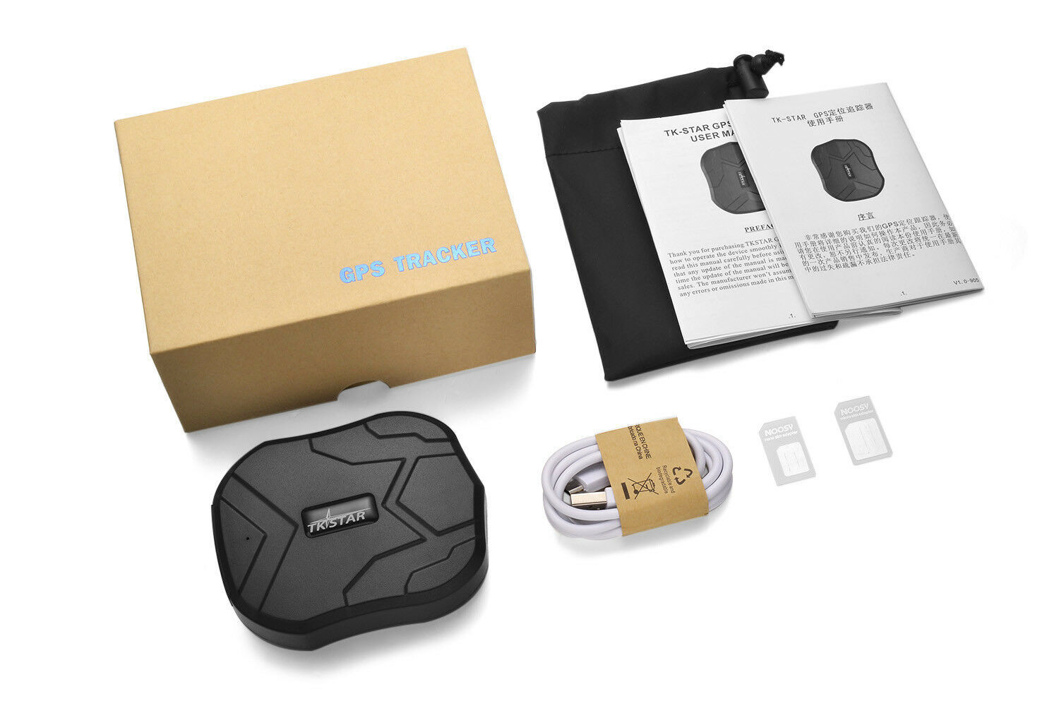 Antifurto GPS TK905 per Auto e Moto 5000mAh - Localizzatore Magnetico