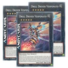 3x DRILL DRIVER VESPENATO • (Vespenato Bohrschrauber) • Common • ROTD EN047