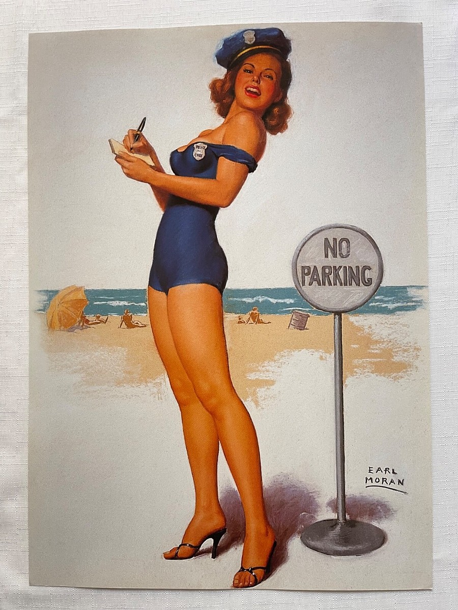 EARL MORAN,” Now I'll do the Whistling, 1950”, RARE 1996 AUTHENTIC