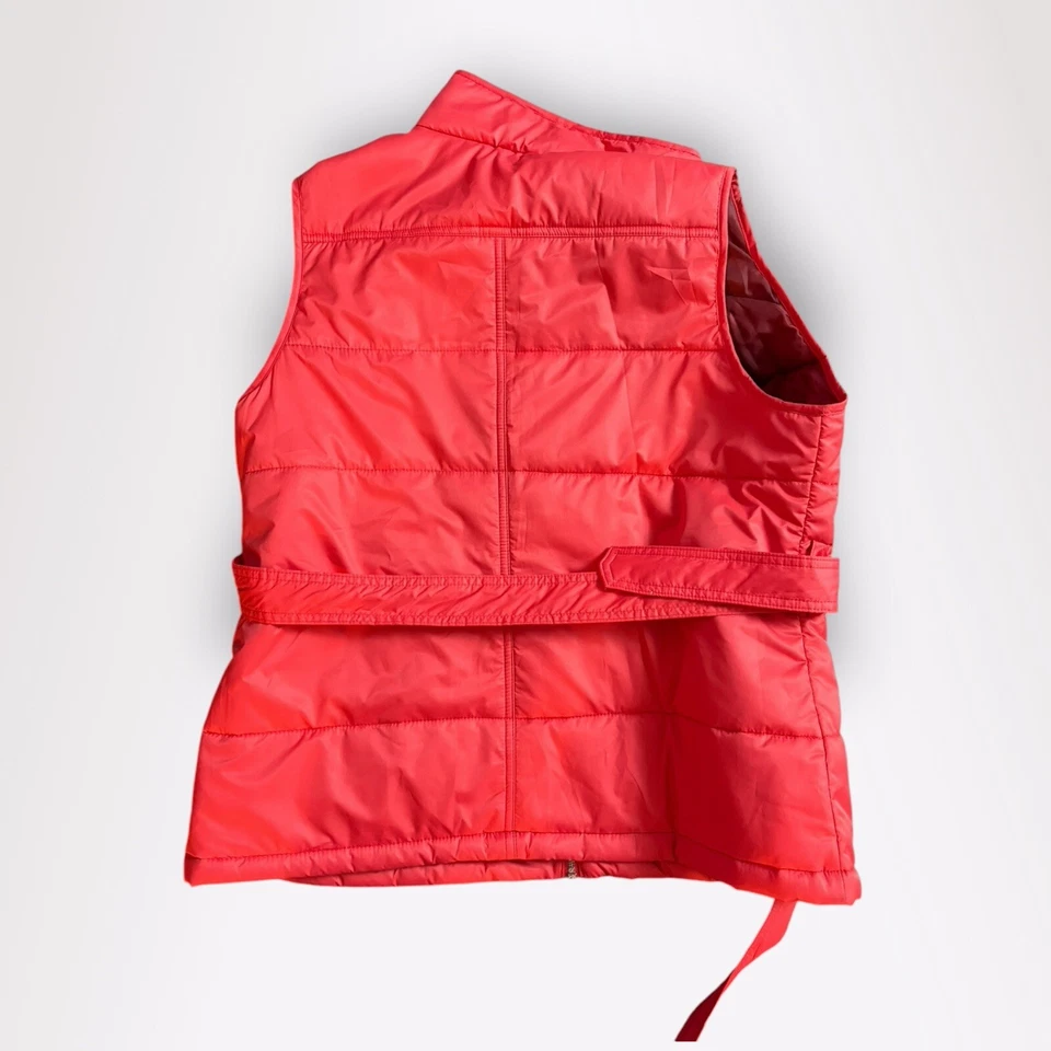 Chaleco acolchado para mujer MERONA naranja con cinturón 2/2012 talla XXL 2XL Foto 2 de 4