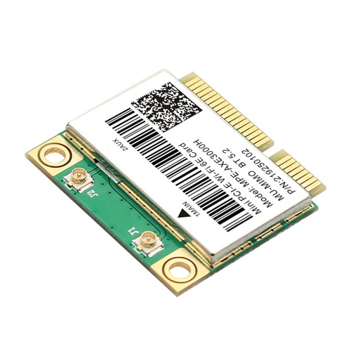 WiFi 6E Mini PCI-E Wireless Network Card Tri-band AXE3000 WiFi Bluetooth Adapter - Picture 5 of 7