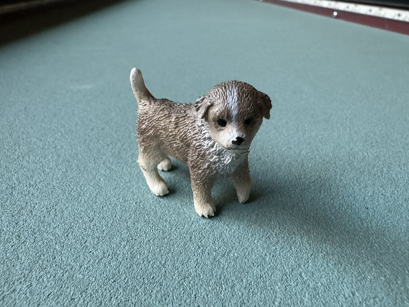 Schleich AUSTRALIAN SHEPHERD PUPPY 2012 Retired Dog Figure 16393 Toy Pet