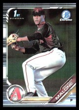 2019 Bowman Chrome Draft Brennan Malone   BDC-165 Arizona Diamondbacks