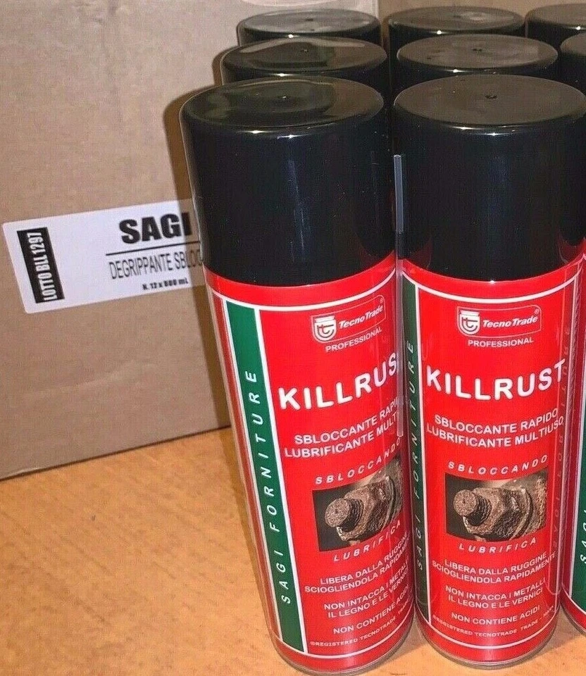 Sbloccante, degrippante, lubrificante, penetrante tipo svitol / 405WD - 6x500mL