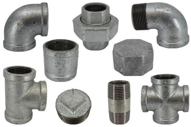 Galvanized Malleable Iron Pipe Fittings