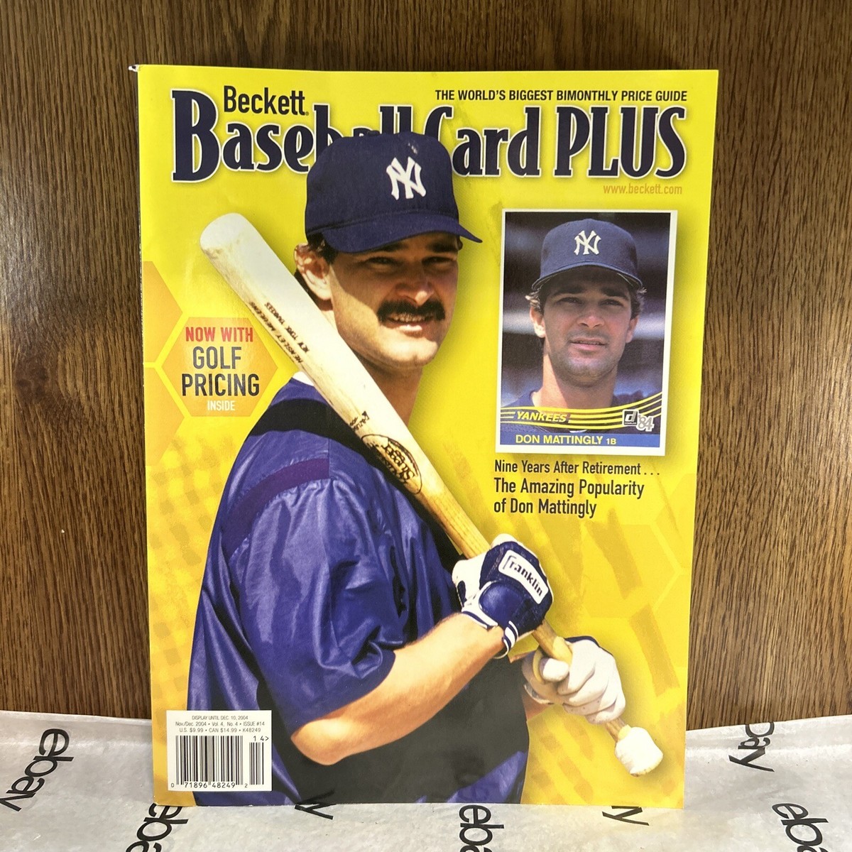 Beckett Baseball Card Plus Nov Dec 2004 Magazine Don