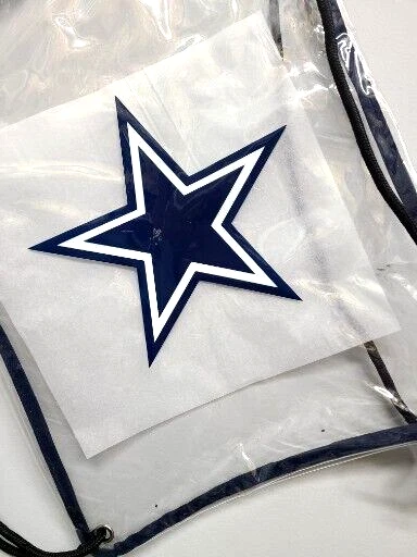 Clear dallas cowboys clearance backpack