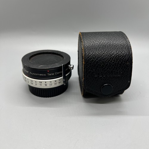 Vivitar Automatic Tele Converter 2x-5 Preowned In Great Shape With Case EUC