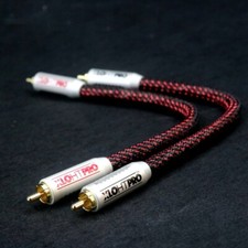 Audio Cable RCA Jumper Preamp-Out Main Receiver Integrated Amp 6 inches