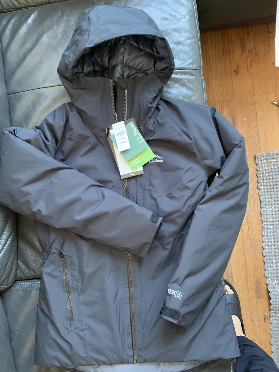 L.L. Bean Waterproof Ultralight Down Jacket - Women's XXS ~ $299.00 Black