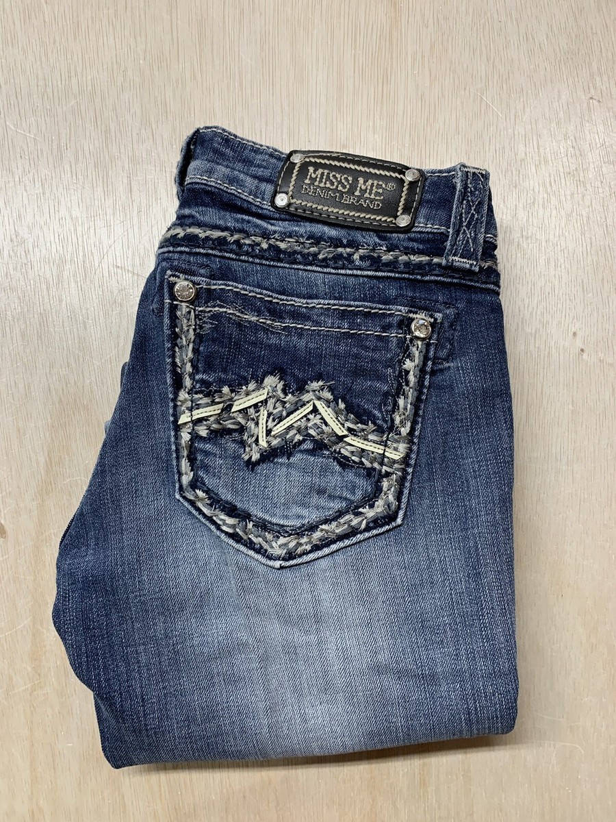 Miss Me ブーツカットデニム Miss Me Jeans Women's Size 27 Approx 29x33 Boot Cut Blue Denim