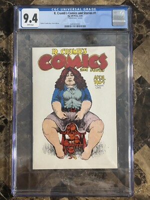 Rare 1st Print “Pebbled Matte” R. Crumb's Comics And Stories 1969