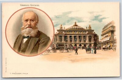 Paris France Native Opera Composer Charles Gounod~Faust~Romeo & Juliet