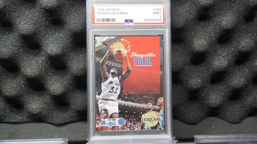 1992-93 Skybox #382 Shaquille O'Neal ROOKIE RC PSA 9 Graded Card NBA Shaq ONeal - Bild 7 von 12