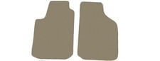 FRONT Fußmatten, Automatten für Audi A2 H/B 1999-2005, Dunkelbeige x14 Rand