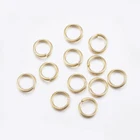 500x Gold Stainless Steel Open Jump Rings Link for Keychain Necklace Pendant DIY