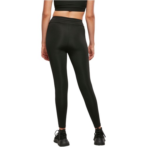 Urban Classics Ladies Recycled High Waist Leggings Hose Sporthose Slim Fit Sport - Picture 3 of 11