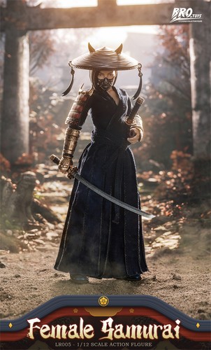 BROTOYS LR005 1/12 Female Girl Ninja Samurai Warrior 6in Action Figures Model - Picture 3 of 12