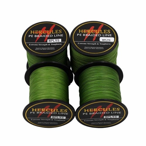 Lenze Intrecciate Hercules 8 Fili - Pesca Mare, 10-300lb, 100-2000m, Polietilene - Foto 7