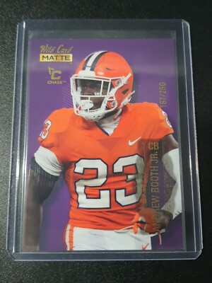 Andew Booth Jr. - WildCard Matte 2022 - Cowboys - Purple Chase - /250