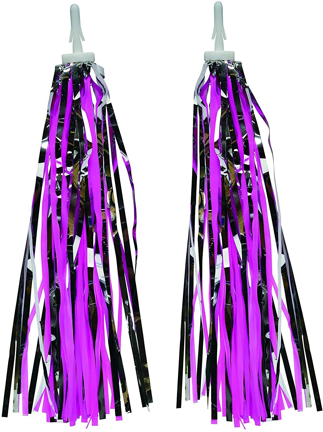 Handlebar Tassels  Streamer Bike Or Scooter Sparkly Pink & Purple Etc By Bumper