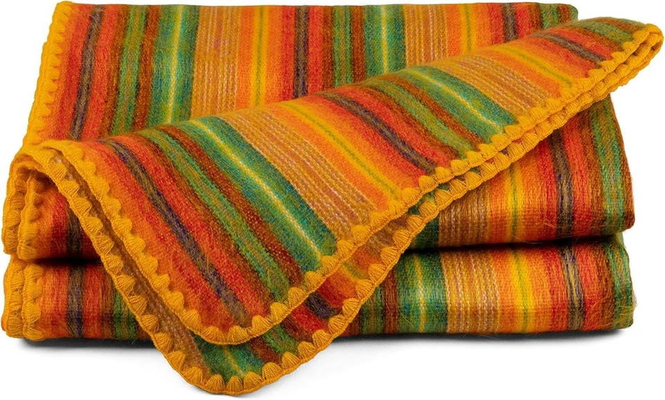 QISU Alpaca Blanket Throw 85x65 | Luxury Soft Warm Hypoallergenic Comfort - Image 2 of 4