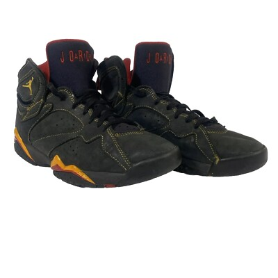 #ad Nike Air Jordan 7 Citrus 2022 Shoes CU9307 081 OG VII Retro Black Yellow Mens 8 $35.00