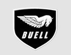 Buell Horse Embroidered Patch Iron/Sew On 3-1/2" x 3-3/8" Motorcycles, Lightning