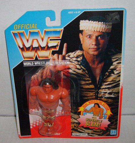 WWF WWE Vintage Wrestler Blue Card JIMMY Superfly ...