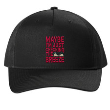 5-Panel Trucker Cap for Running Hat or Custom Embroidered Hat