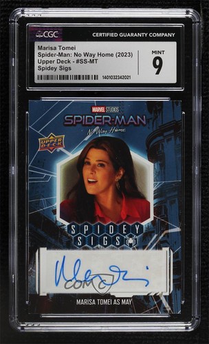 2023 Marvel Studios' Spider-Man No Way Home Marisa Tomei Aunt May CGC 9 Auto 0c3